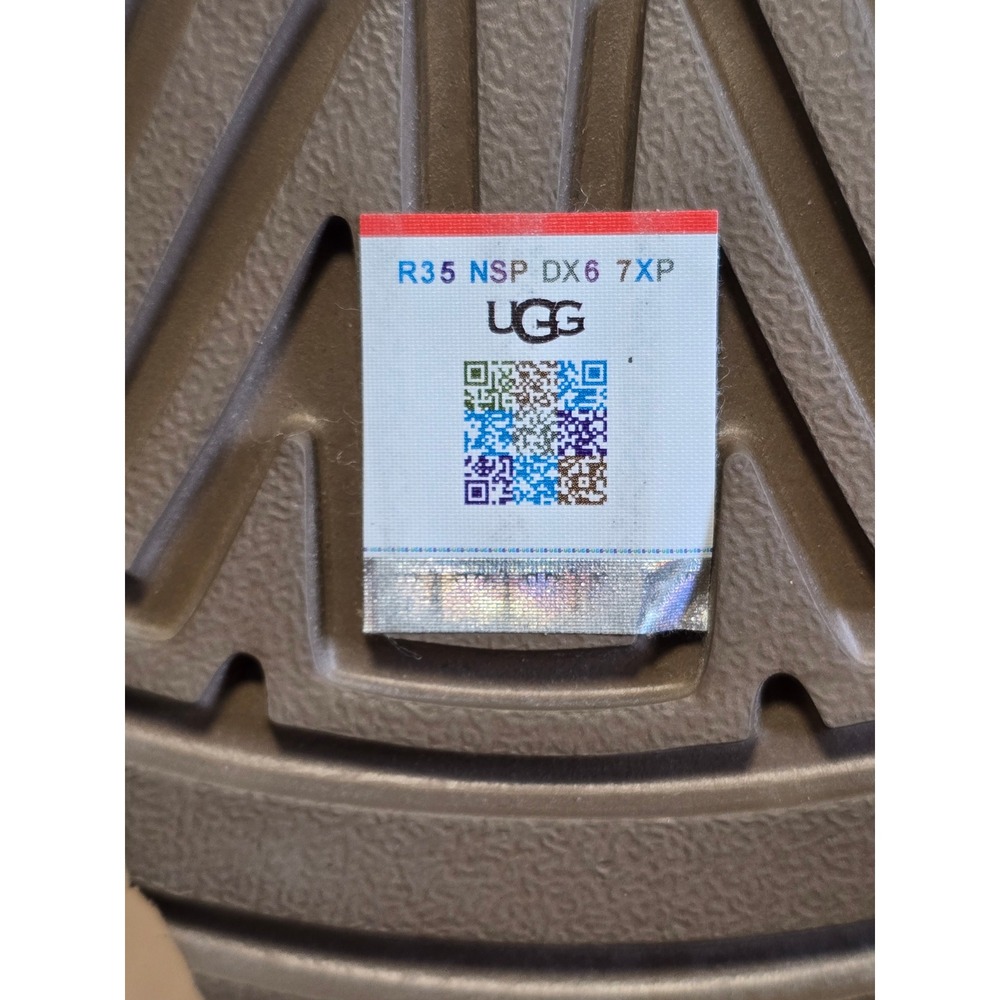 🆕️ NWT - UGG Goldenstar Chestnut Suede Platform Sandals slides Womens 8 - Picture 7 of 16